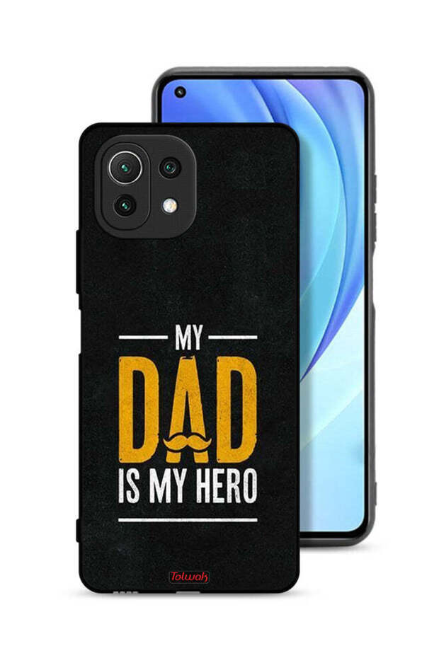 Xiaomi Mi 11 Lite Protective Case Cover My Dad Is My Hero