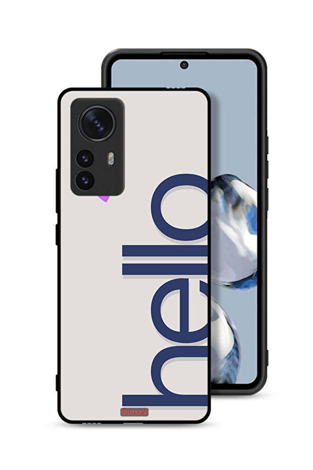 Xiaomi 12 Pro Protective Case Cover Hello