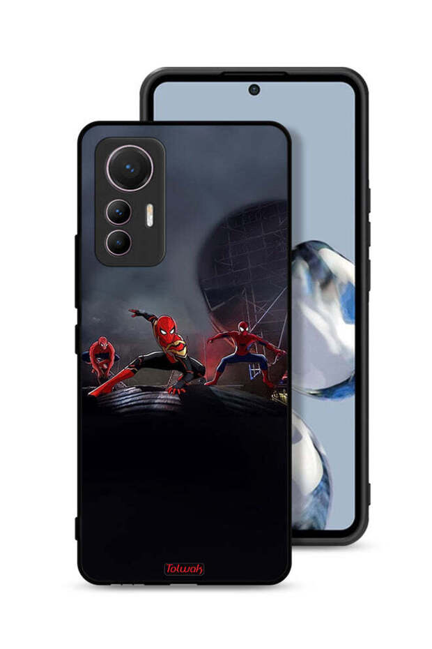 Xiaomi 12 Lite Protective Case Cover Three Spiders