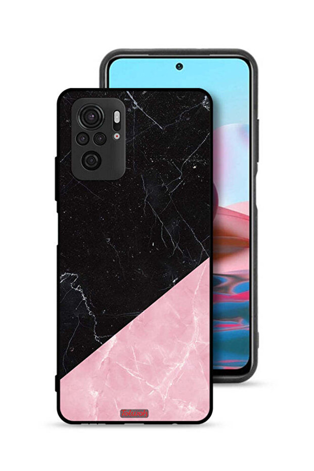 غطاء حماية لهاتف Xiaomi Poco M5s بنمط رخامي - 1