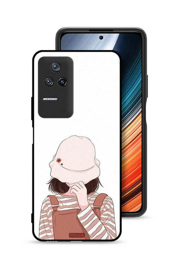 غطاء حماية لهاتف شاومي ريدمي كي 50 برو مع غطاء للوجه