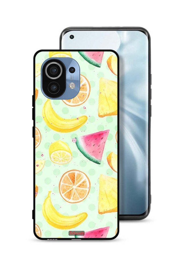 Xiaomi Mi 11 Protective Case Cover Fruits Watercolor Art
