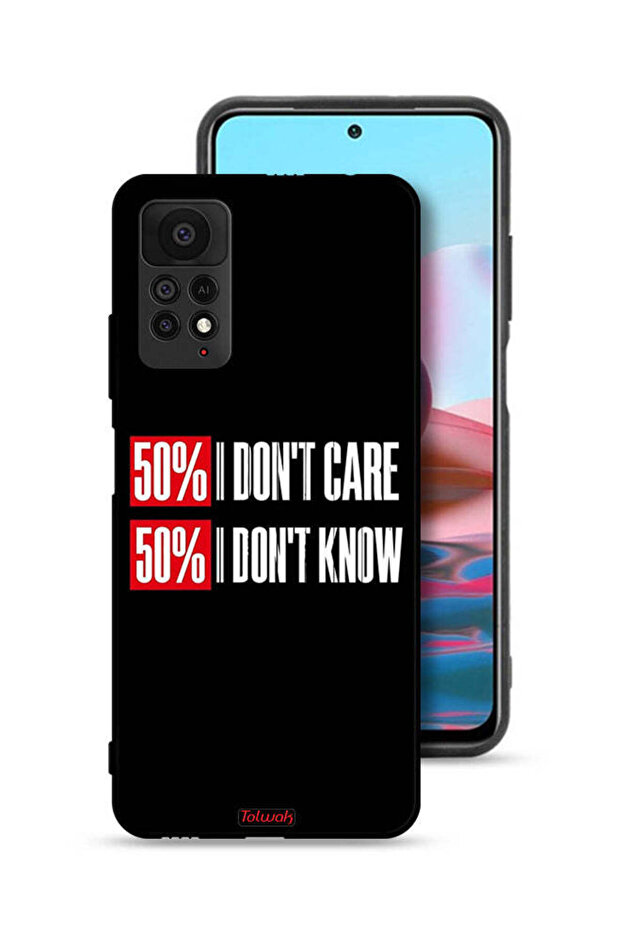 غطاء حماية لهاتف شاومي ريدمي نوت 11 برو 5G لا يهمني