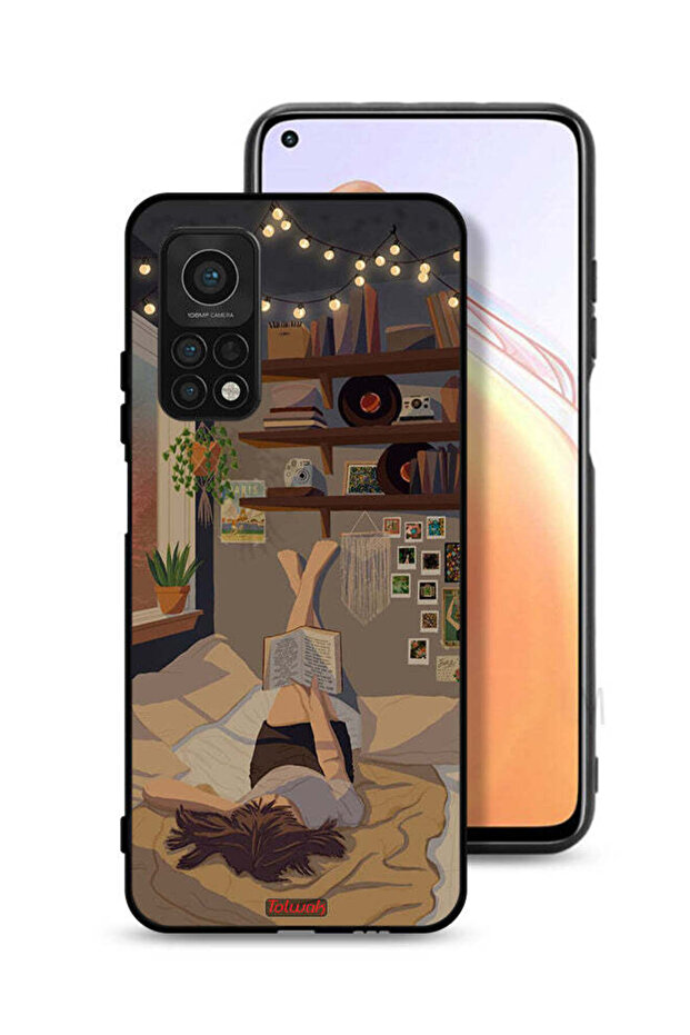غطاء حماية لهاتف Xiaomi Mi 10T 5G برسومات فنية للدراسة