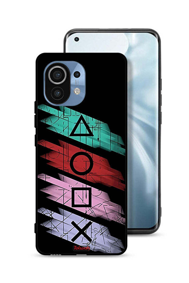 Xiaomi Mi 11 Protective Case Cover Squid Game Icons