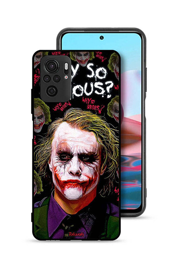 Xiaomi Redmi Note 10S Protective Case Cover Why So Serious