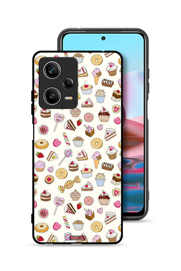 Xiaomi Redmi Note 12 Pro Protective Case Cover Pattern Of Favorite Items