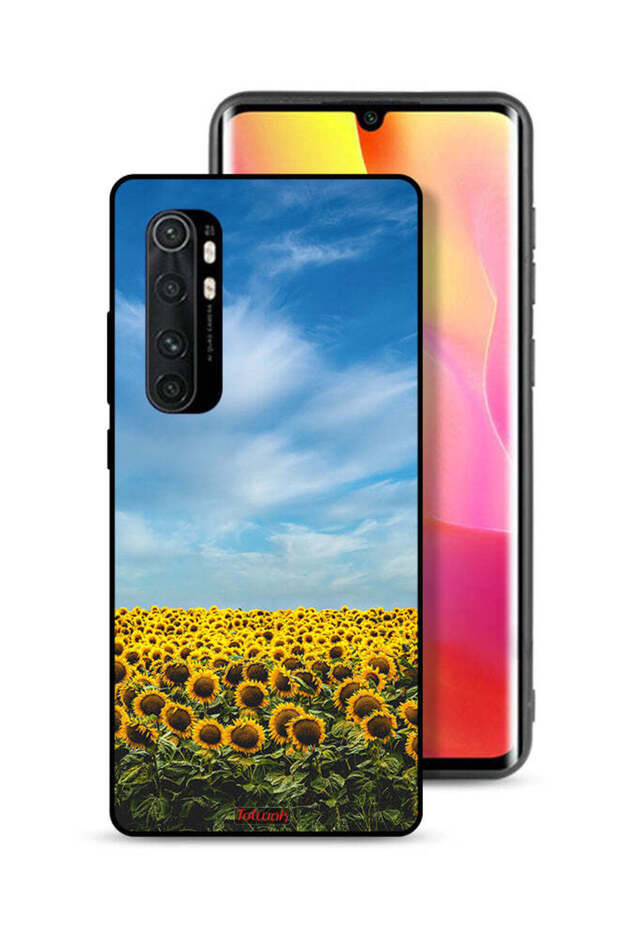 Xiaomi Mi Note 10 Lite Protective Case Cover Sunflowers Under The Sky