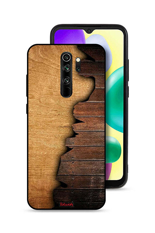 Xiaomi Redmi Note 8 Pro Protective Case Cover Vintage Wood Pattern