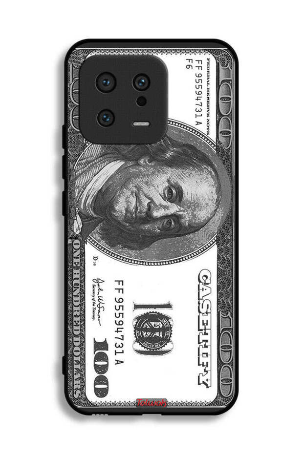 Xiaomi 13 Protective Case Cover Dollar Pattern - 2