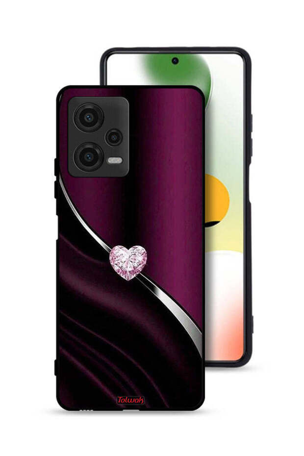 غطاء حماية Xiaomi Poco X5 بتصميم قلب ماسي