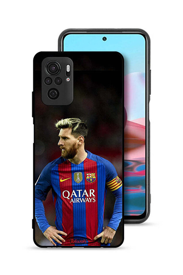 غطاء حماية لهاتف شاومي ريدمي نوت 10 4G ميسي برشلونة