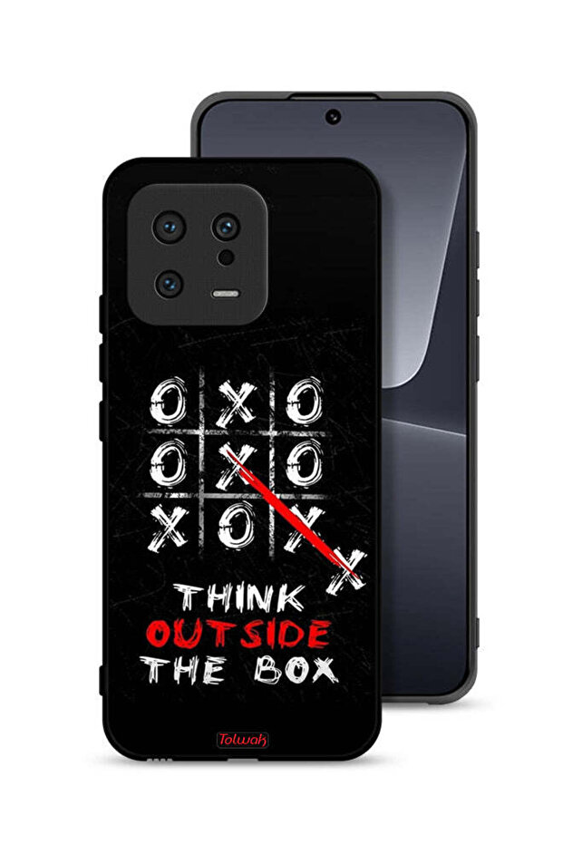 غطاء حماية لهاتف Xiaomi 13 - فكر خارج الصندوق