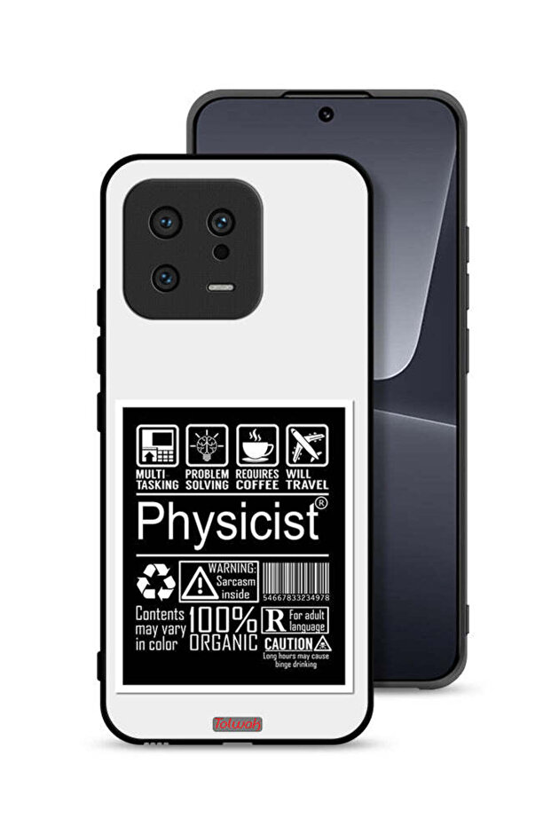 غطاء حماية لهاتف Xiaomi 13 بملصق فيزيائي