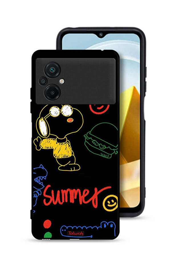 Xiaomi Poco M5 4G Protective Case Cover Summer Sticker