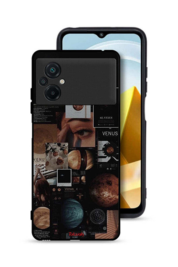 غطاء حماية لهاتف Xiaomi Poco M5 4G بتصميم فينوس آرت