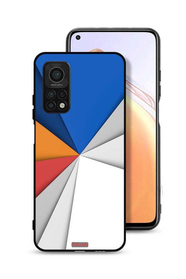 غطاء حماية لهاتف Xiaomi Mi 10T 5G مصنوع من مادة مطابقة للفن التجريدي