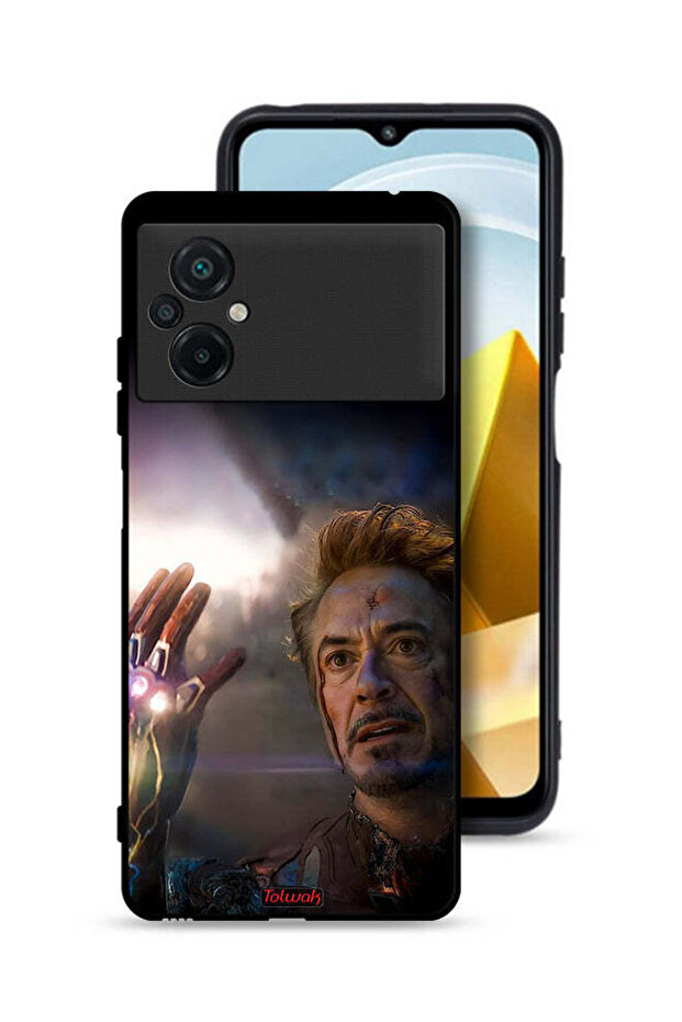 غطاء حماية لهاتف Xiaomi Poco M5 4G أنا الرجل الحديدي