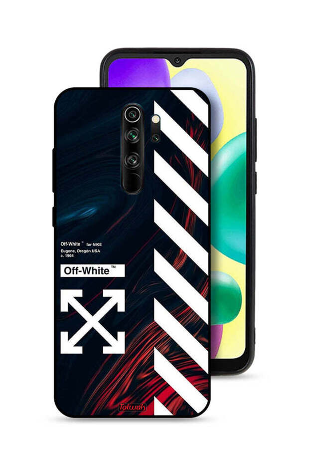 Xiaomi Redmi Note 8 Pro Protective Case Cover Off White Sticker