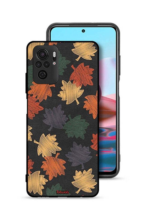 Xiaomi Redmi Note 10S Protective Case Cover Autumn Leaves Art