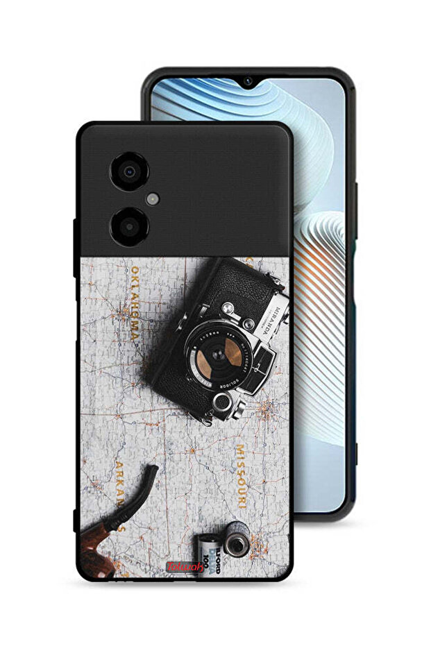 Xiaomi Poco M4 5G Protective Case Cover Vintage Camera
