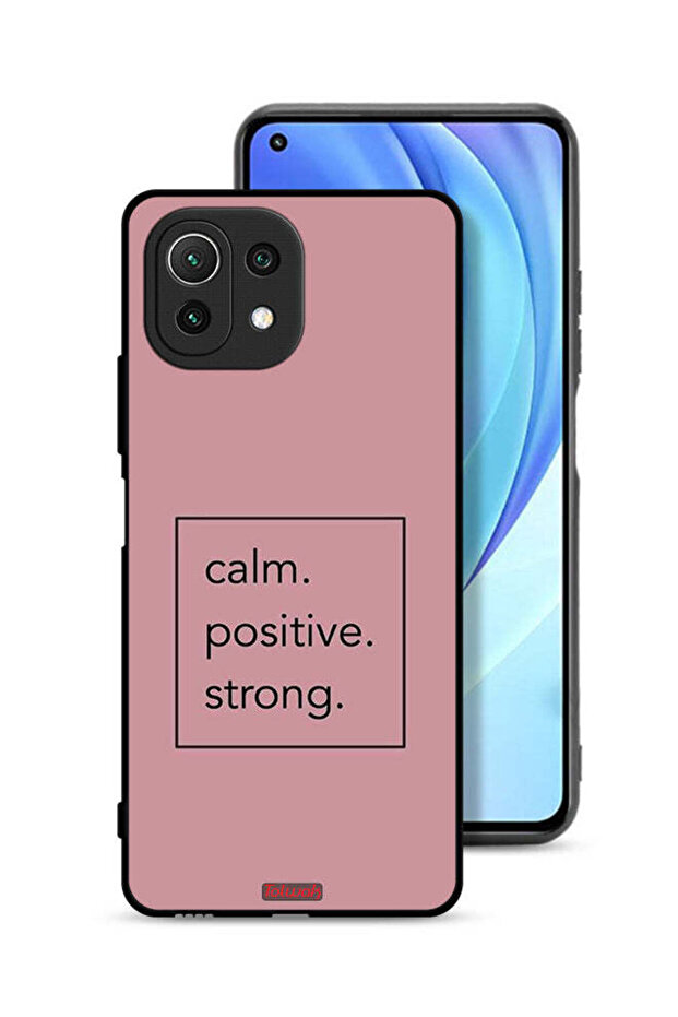 Xiaomi Mi 11 Lite Protective Case Cover Calm Positive Strong