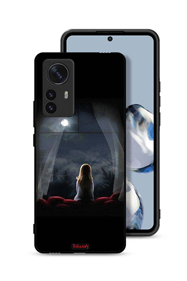 غطاء حماية لجهاز Xiaomi 12S Pro بتصميم خيالي ليلي