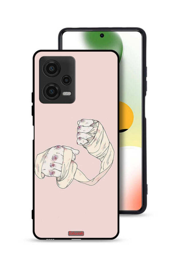 غطاء حماية Xiaomi Poco X5 بتصميم فن المقاتل