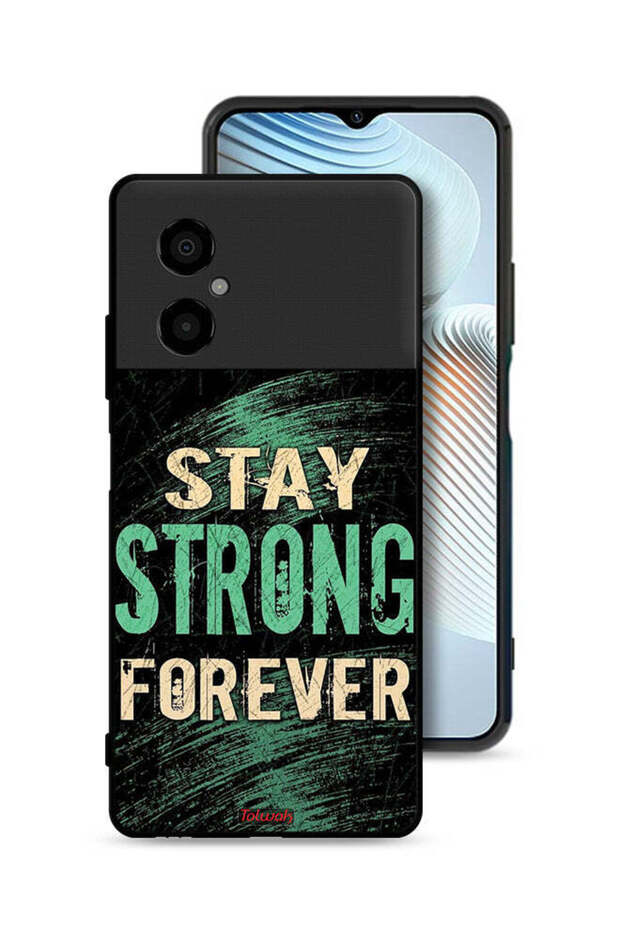 Xiaomi Poco M4 5G Protective Case Cover Stay Strong Forever