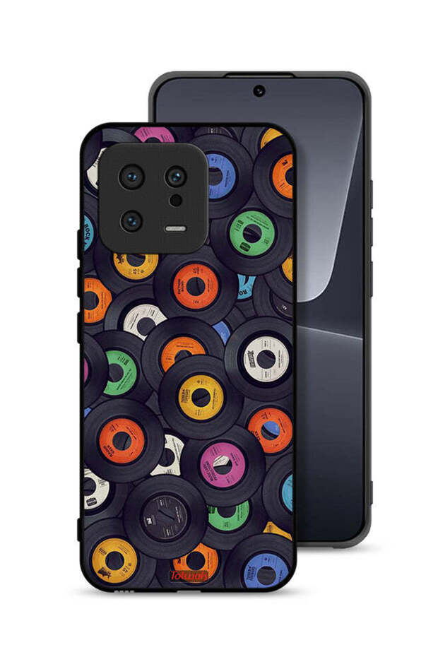 غطاء حماية لهاتف Xiaomi 13 بنمط أقراص مضغوطة - 1