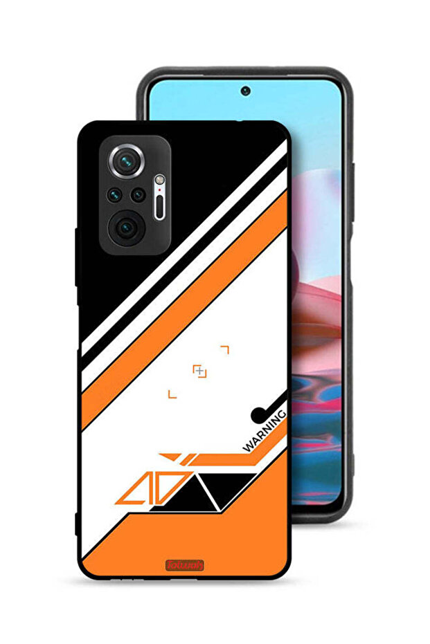 غطاء حماية لهاتف Xiaomi Redmi Note 10 Pro 4G تحذير