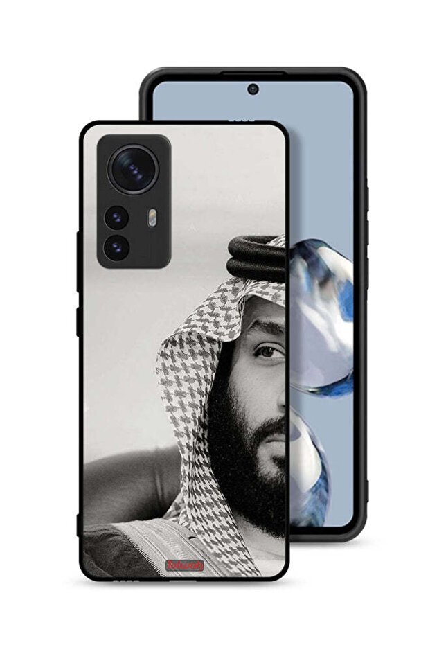 غطاء حماية لهاتف شاومي ١٢ محمد بن سلمان