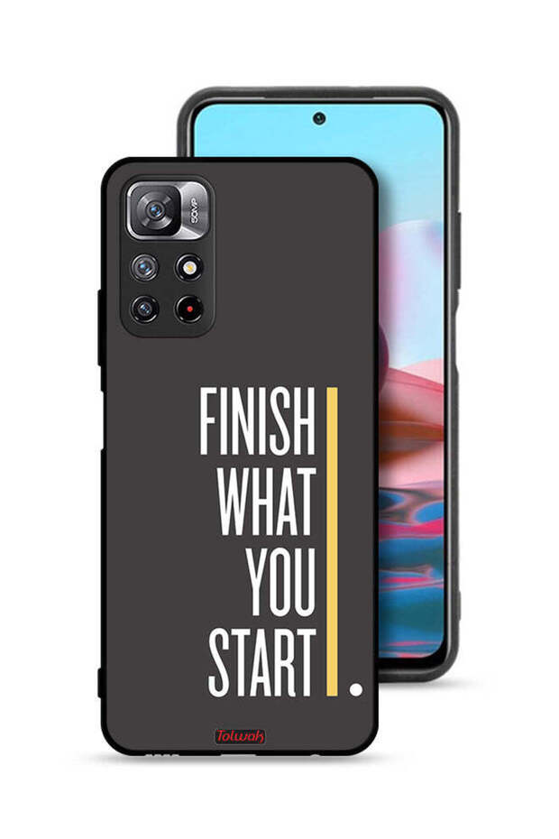 غطاء حماية لهاتف Xiaomi Redmi Note 11 4G - أكمل ما تبدأ به