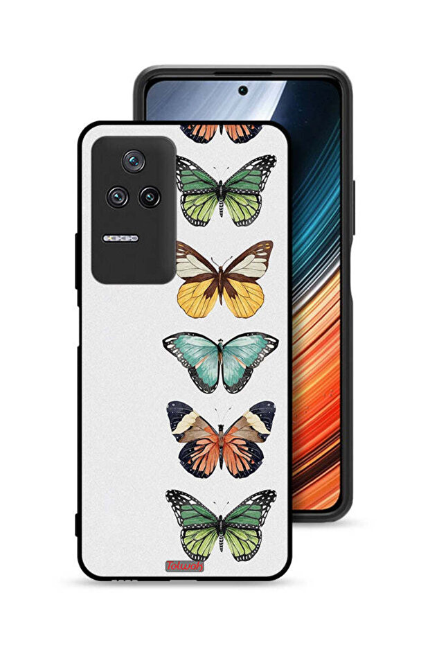 Xiaomi Poco F4 Protective Case Cover Four Butterflies