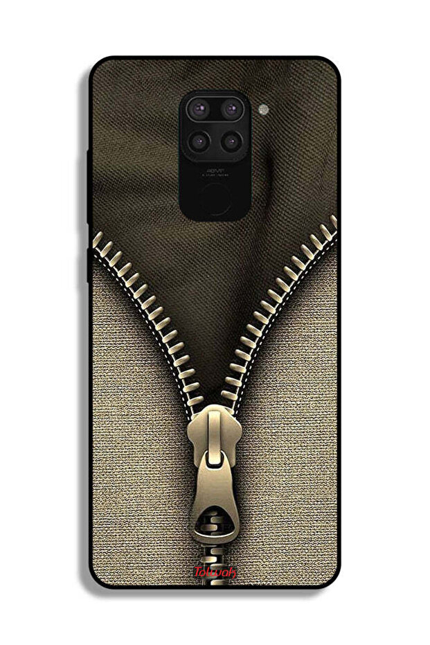 غطاء حماية بنمط سحاب لهاتف شاومي ريدمي نوت 9 - 2