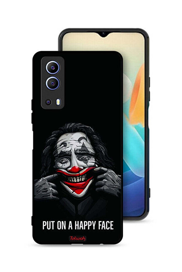 Vivo Y72 5G Protective Case Cover Put On Happy Face