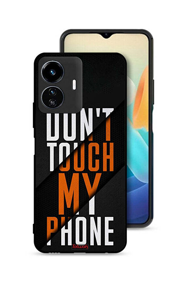 Vivo Y77e 5G Protective Case Cover Do Not Touch My Phone