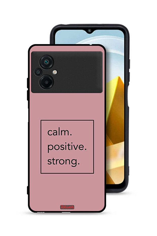 Xiaomi Poco M5 4G Protective Case Cover Calm Positive Strong