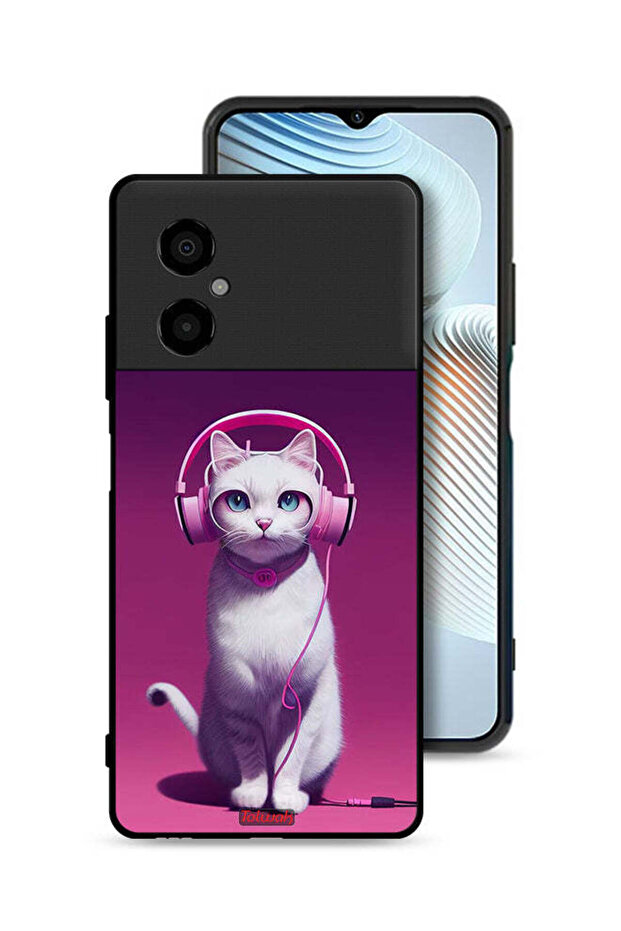 Xiaomi Poco M4 5G Protective Case Cover Cute Kitten