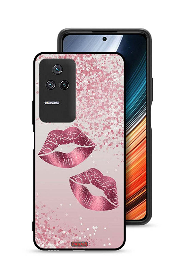 غطاء حماية لهاتف Xiaomi Poco F4 - شفاه لامعة