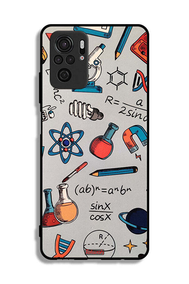 Xiaomi Redmi Note 10S Protective Case Cover Science Tags - 2