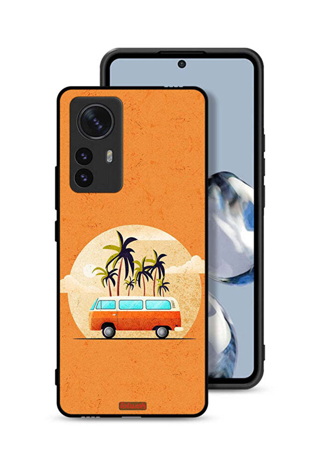 Xiaomi 12 Protective Case Cover Bus Art