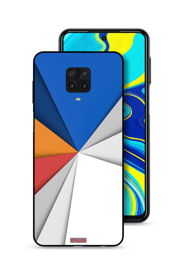 غطاء حماية لهاتف Xiaomi Redmi Note 9 Pro مصنوع من مادة الفن التجريدي
