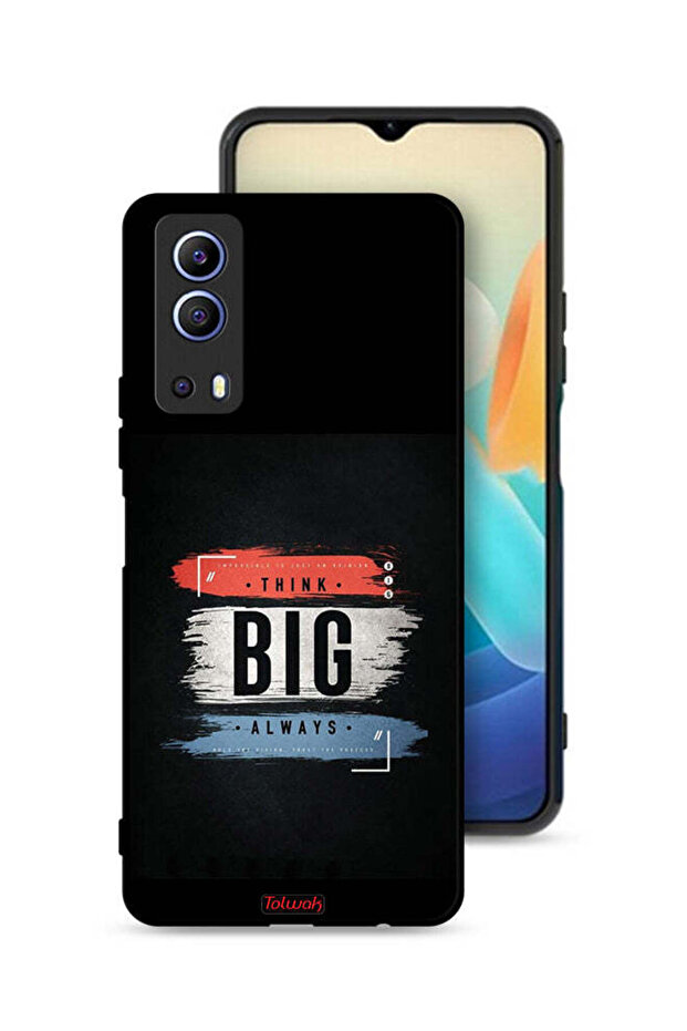 غطاء حماية لهاتف Vivo Y72 5G - فكر دائمًا بشكل كبير