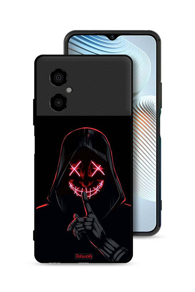 غطاء حماية لهاتف Xiaomi Poco M4 5G بلون مارشميلو