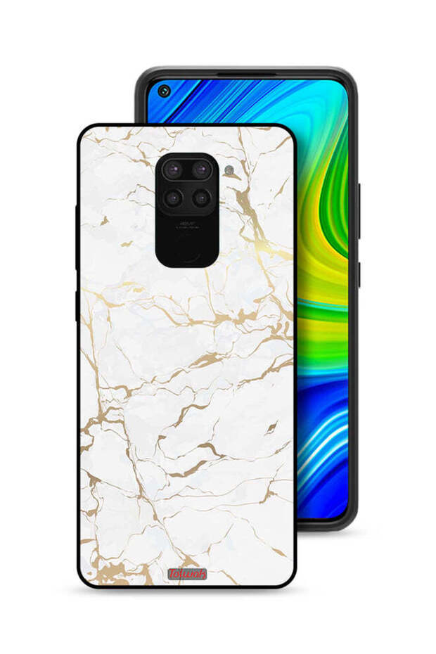 Xiaomi Redmi Note 9 Protective Case Cover Marble Pattern - 1