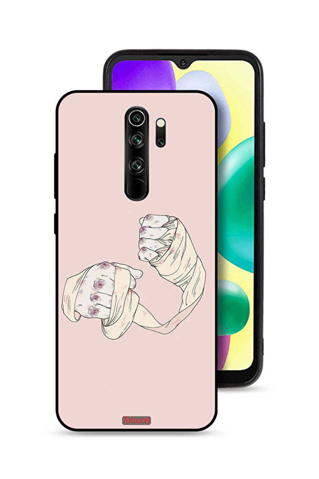 Xiaomi Redmi Note 8 Pro Protective Case Cover Fighter Art