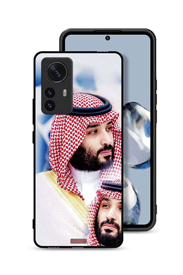 غطاء حماية لهاتف شاومي ١٢ محمد بن سلمان