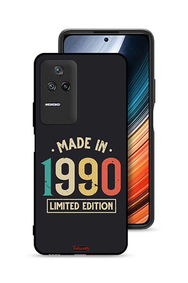Xiaomi Poco F4 Protective Case Cover Made In 1990 Limited Edition