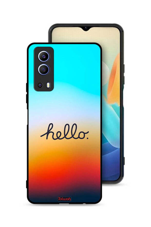 Vivo Y72 5G Protective Case Cover Hello